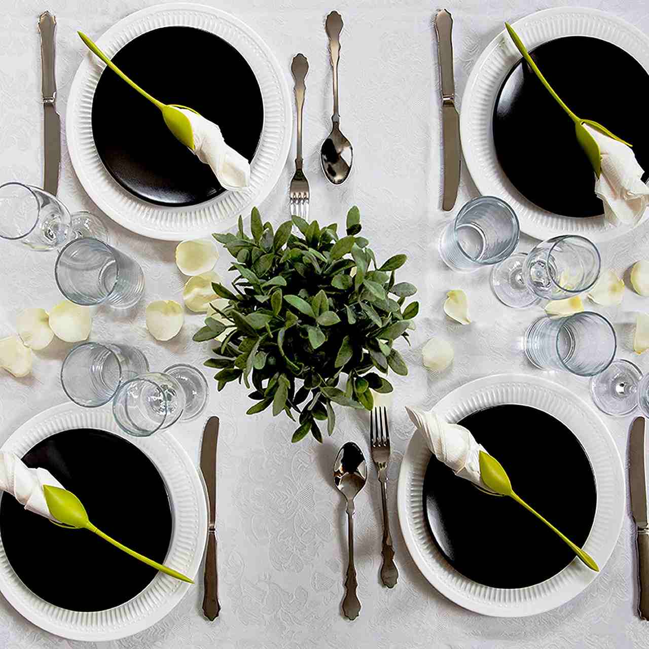 Kit 16 Flores Porta Guardanapos Jantar Elegante - Frete Grátis - Image 5
