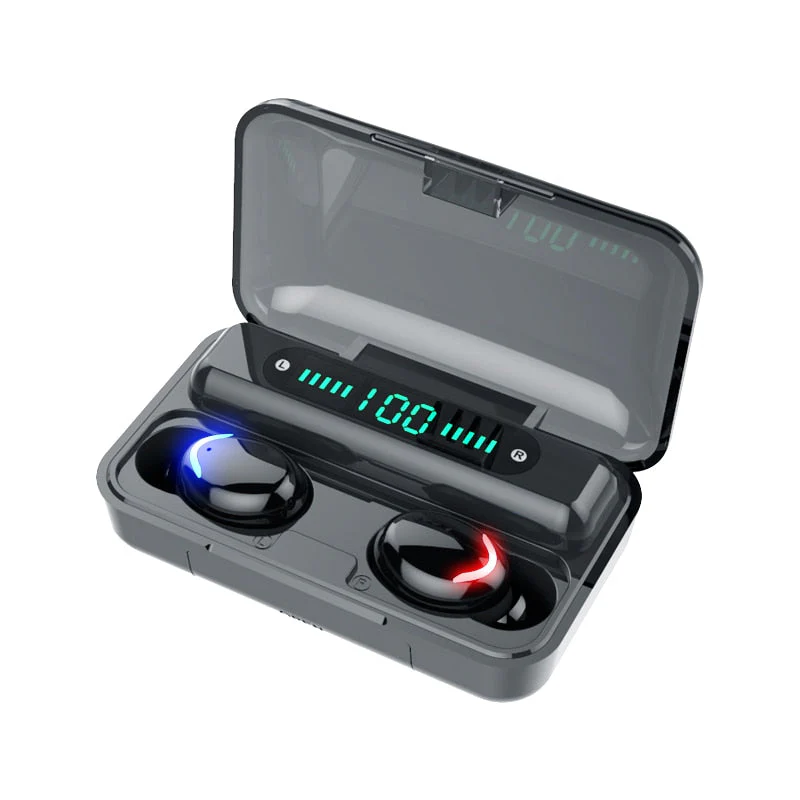 Fone de Ouvido com Display LED 9D e Bluetooth - Image 3