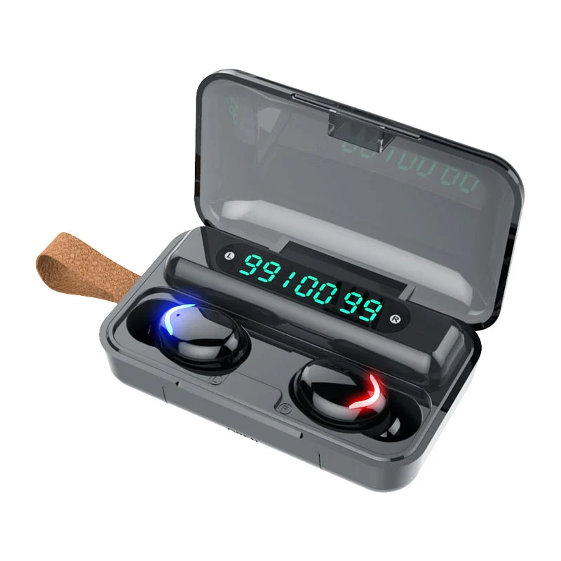 Fone de Ouvido com Display LED 9D e Bluetooth - Image 5