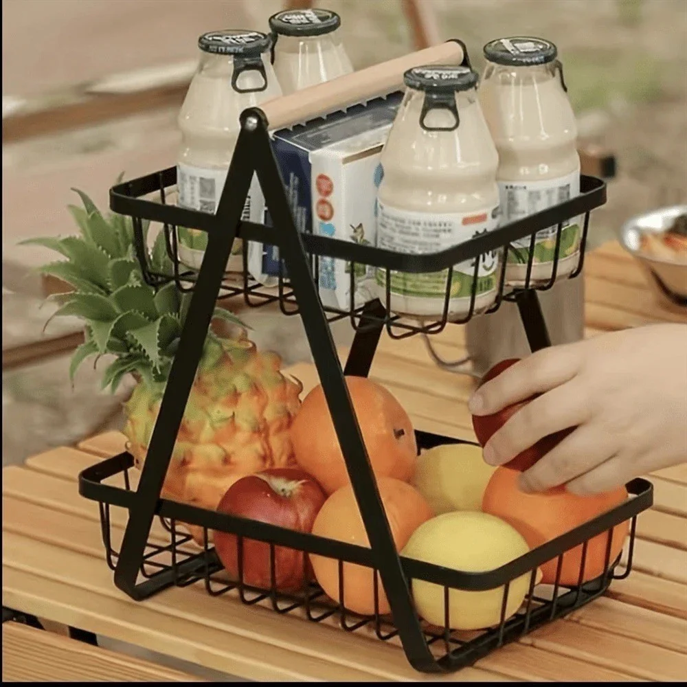 Fruteira Organizadora - Design Sofisticado e Versatilidade para Sua Cozinha - Image 4