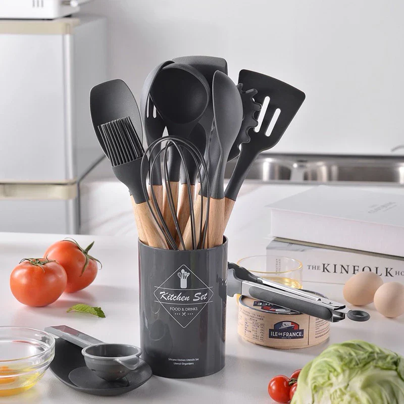 Kit 12  Peças para Cozinha em Silicone – Praticidade, Beleza e Durabilidade para sua Cozinha