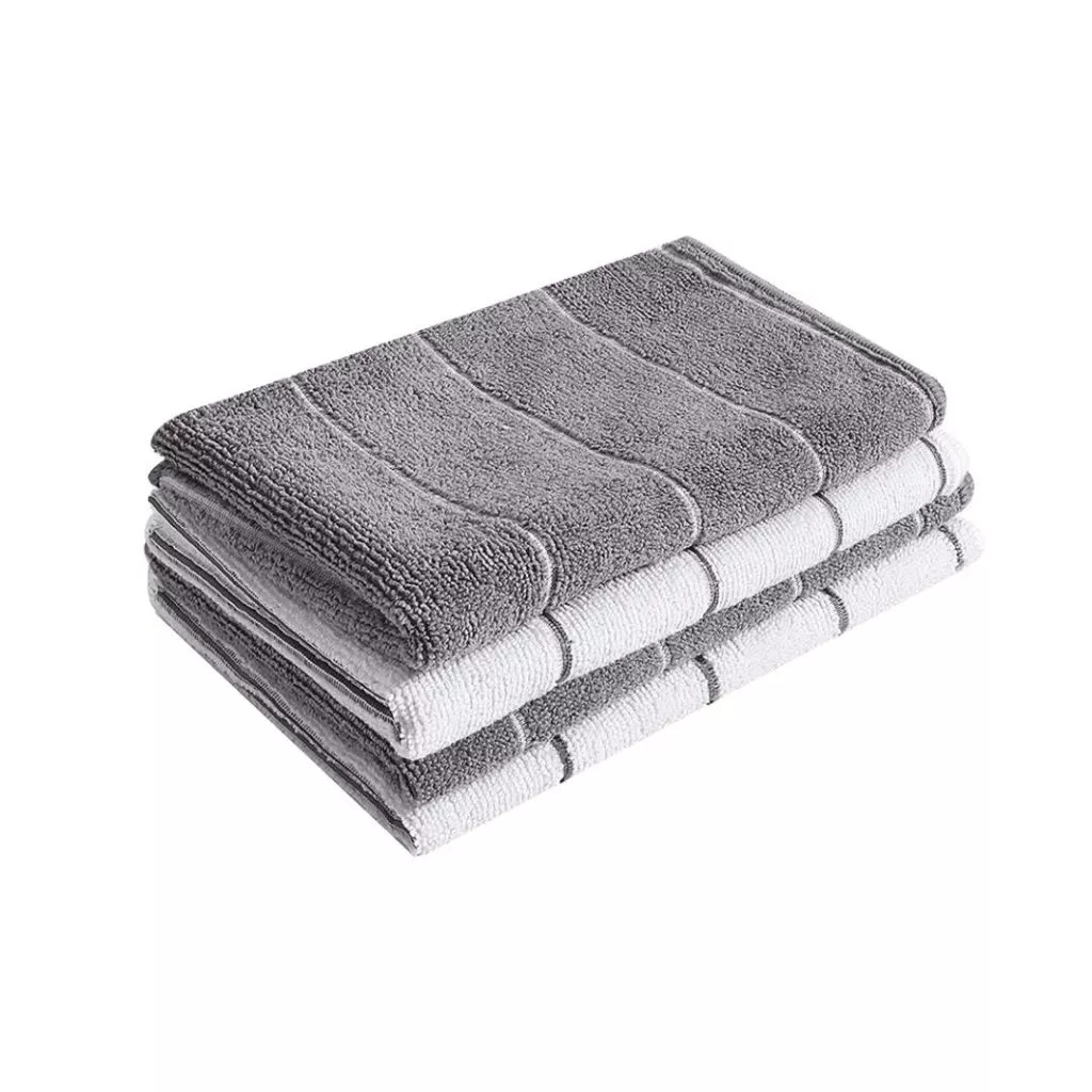 Kit com 2 Toalhas Mega Panão em Microfibra Celeste – Super Absorventes, Resistentes e Sem Fiapos - Image 2