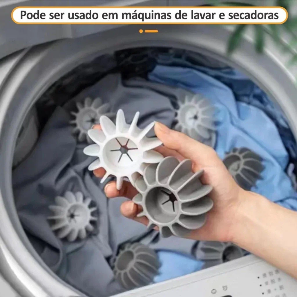 Kit Removedor de Pelos Mágico Reutilizável para Máquina de Lavar – Proteção, Eficiência e Cuidados com Suas Roupas! (Kit com 9 unidades) - Image 5
