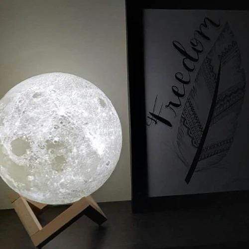 Luminária Lunar - LED 3D - Image 3