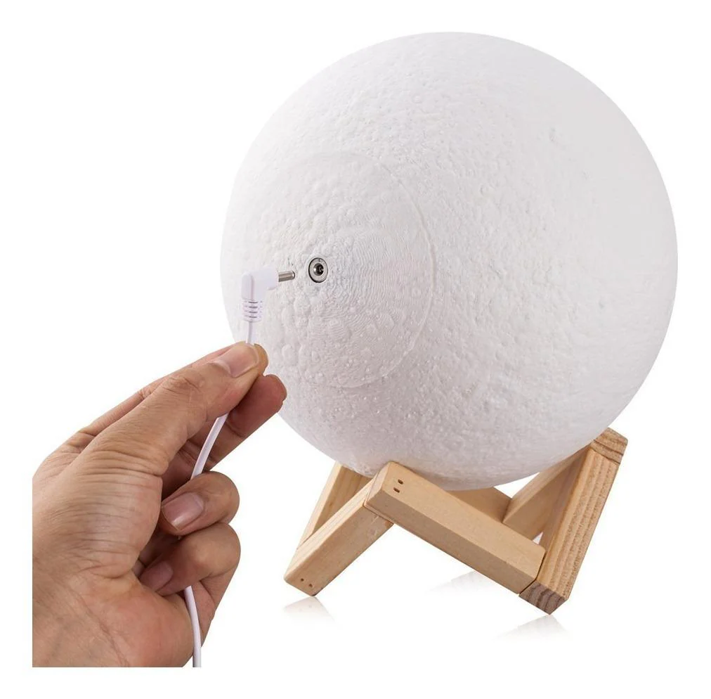 Luminária Lunar - LED 3D - Image 5