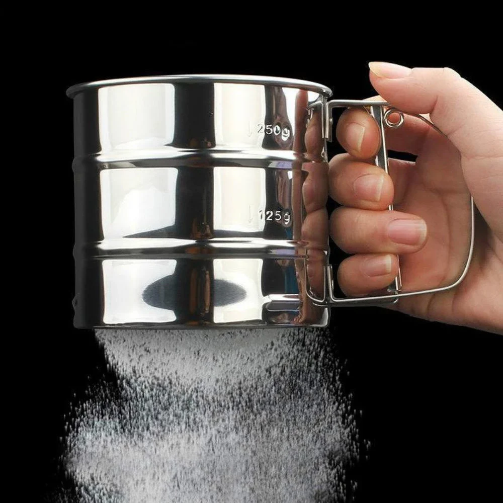 Polvilhador em Aço Inox: Praticidade e Precisão para Suas Receitas - Image 2