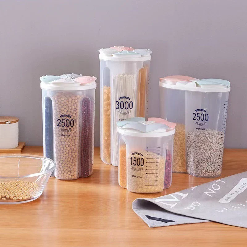 Pote Multiuso com Divisórias Personalizáveis – Organização e Praticidade na Sua Cozinha 2500 ML - Image 3